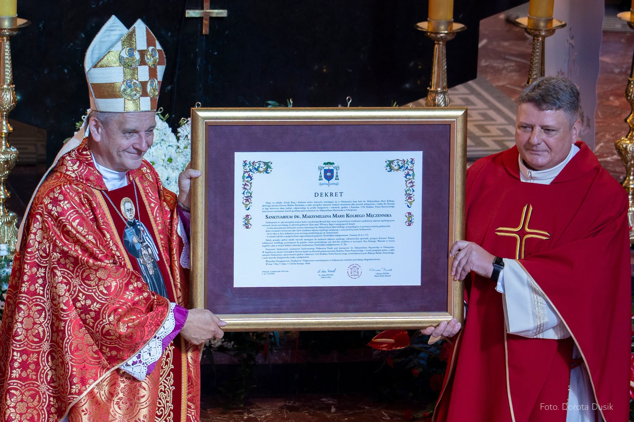 Dekret o ustanowieniu sanktuarium