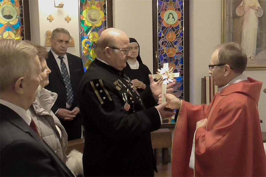 Przekazanie relikwii bł. ks. Jerzego Popiełuszki